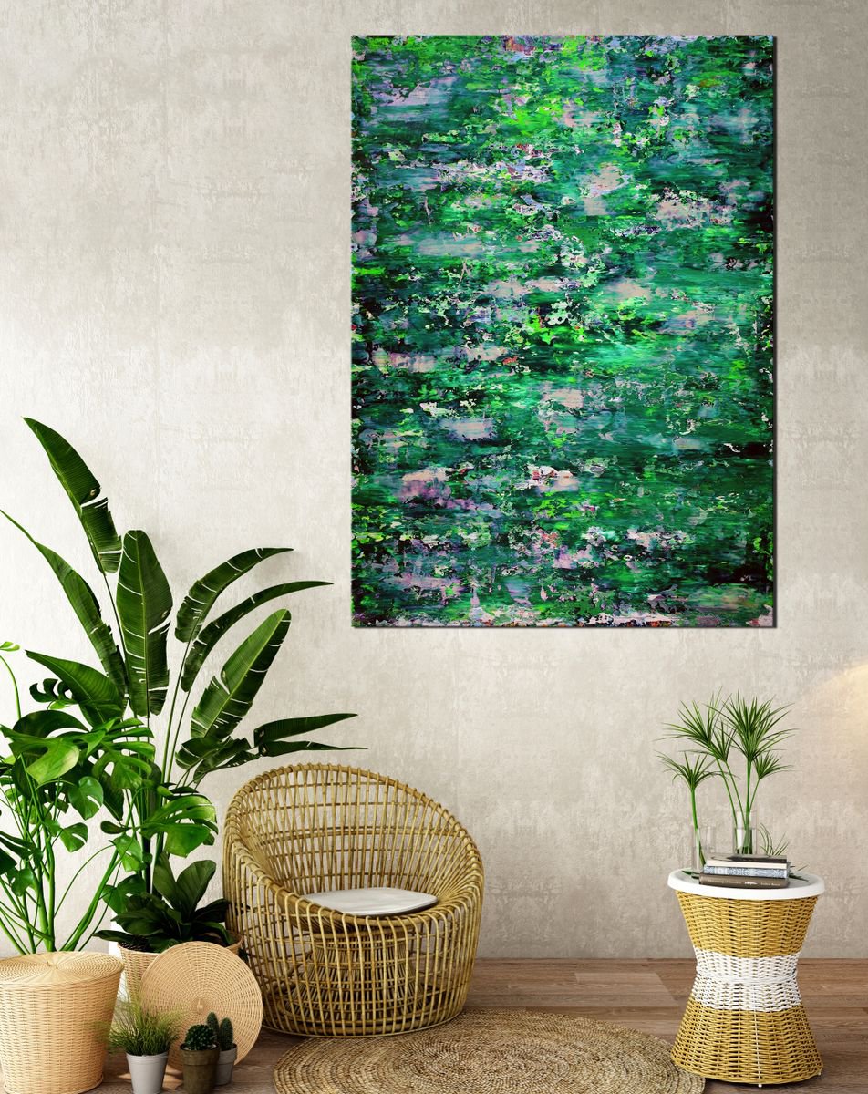 Caribbean Forest Whisper By Nestor Toro, 34 X 47, Artwork For Sale On Artfinder