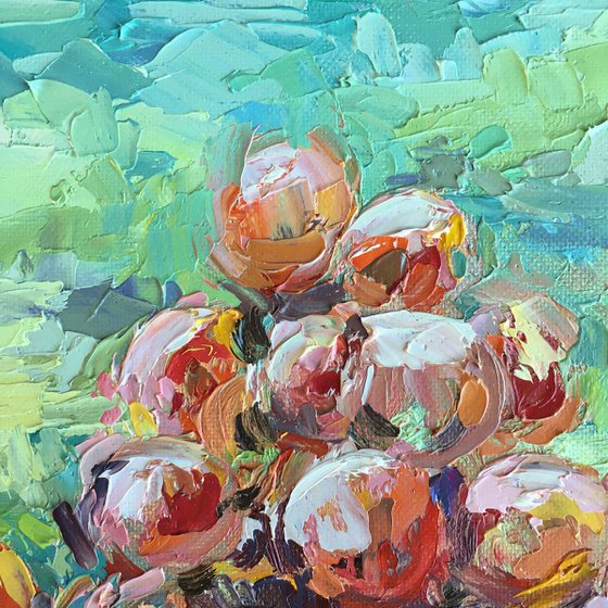 "Bunches of grapes"