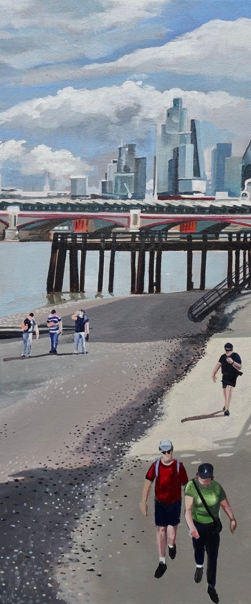 Lowtide Southbank by Joseph Lynch