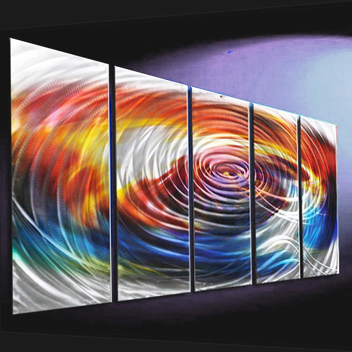 Abstract Painting By Dong Su, 64 X 25, Vortex Of Light, Original Artwork
