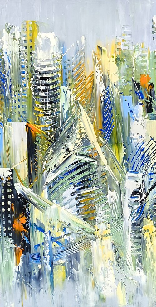 Abstract Skyscrapers by Marieta Martirosyan