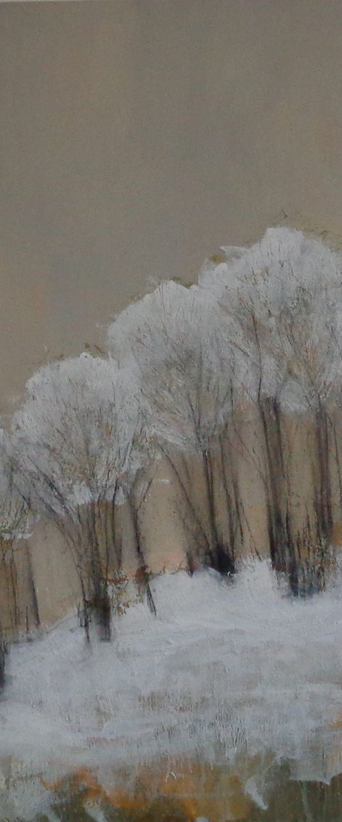 As We Made Our Way Along Winter Pathways..... by Fiona Philipps