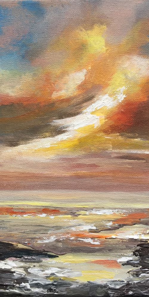 Bright Sunset by Marja Brown