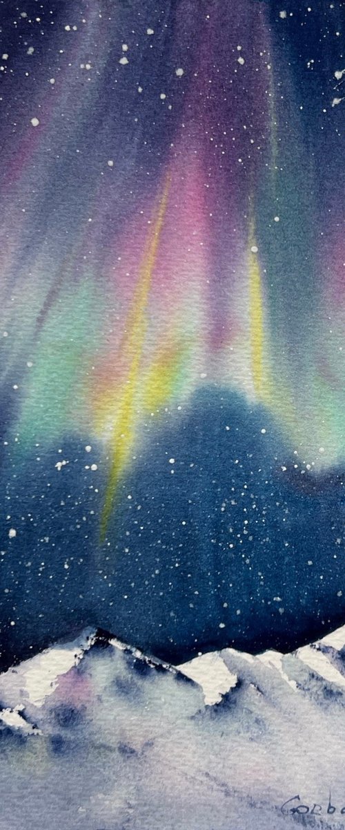 Northern lights #8 by Eugenia Gorbacheva