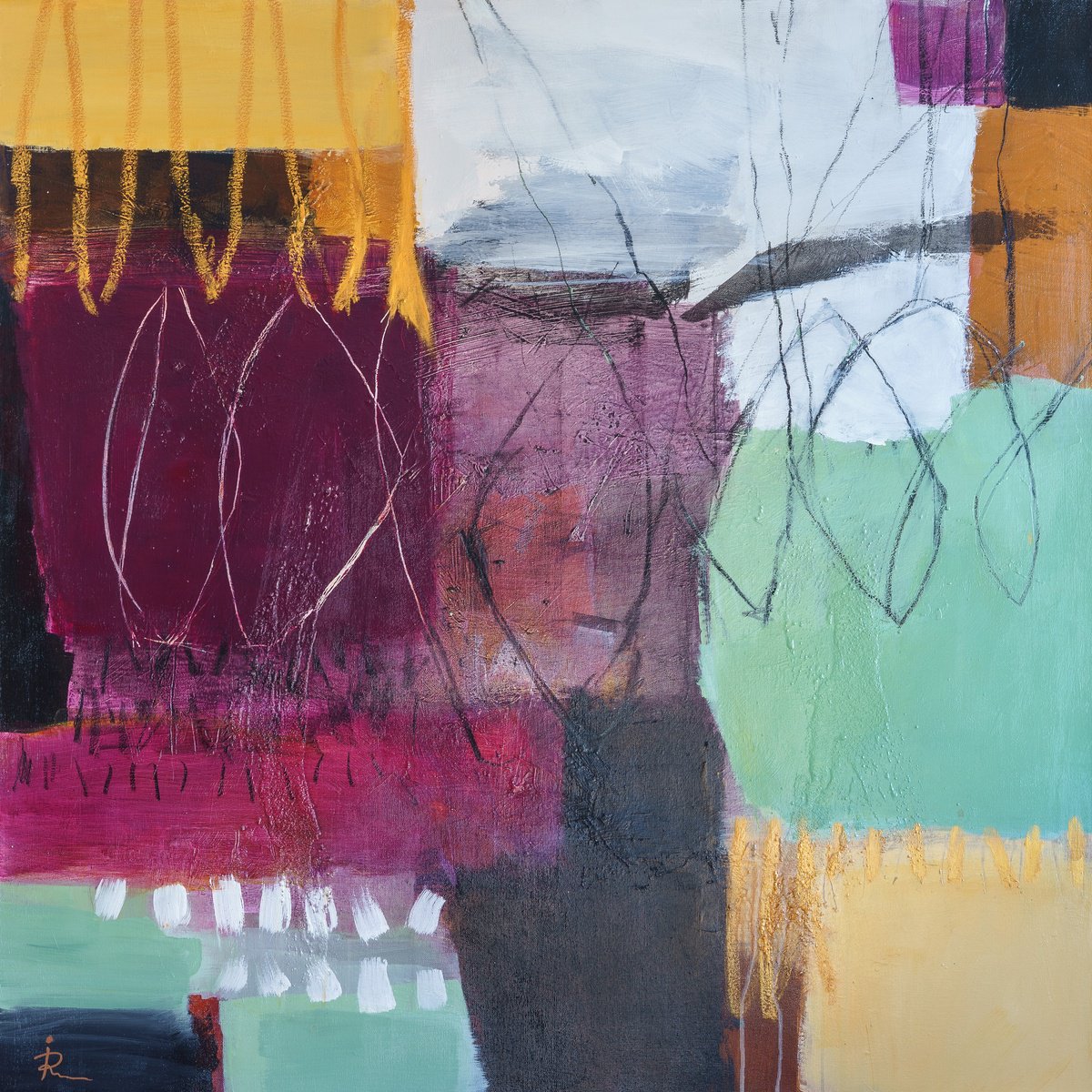  Hidden Rhythm By Ira Ivanova, 39 X 39, Artwork For Sale On Artfinder