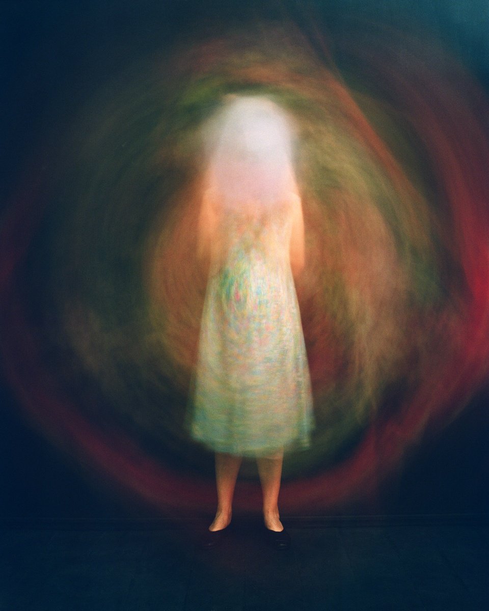 Surrealistic Portrait Photograph By Tania Serket, 16 X 20", Red Shining, Original Artwork