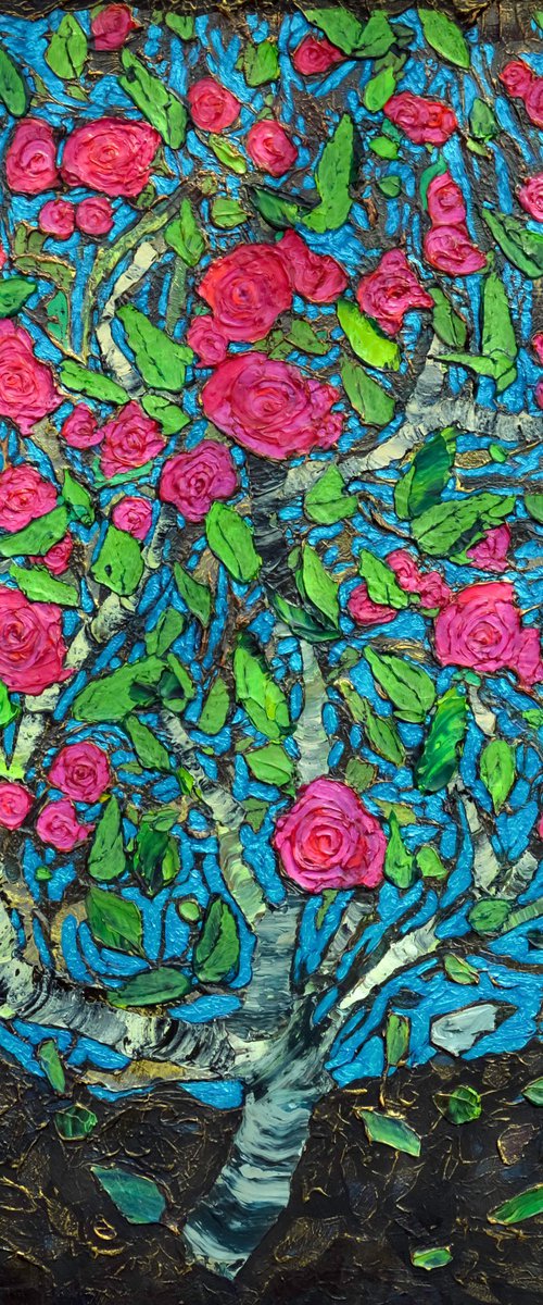Rose Bush by Anna  Styrc