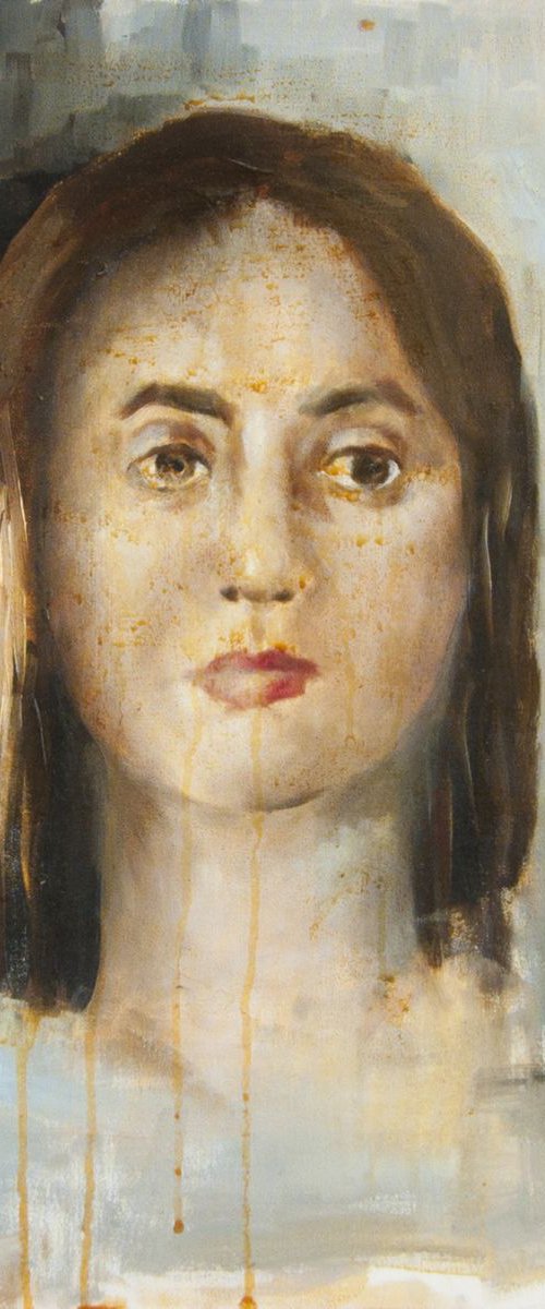 Reflection male. by Leo Baxiner