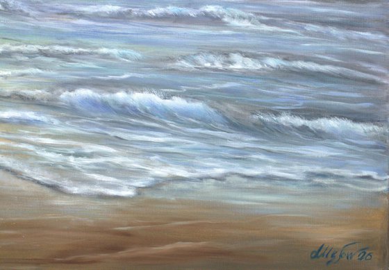 Light over the ocean