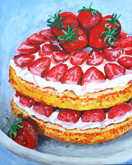 "Strawberry cake"