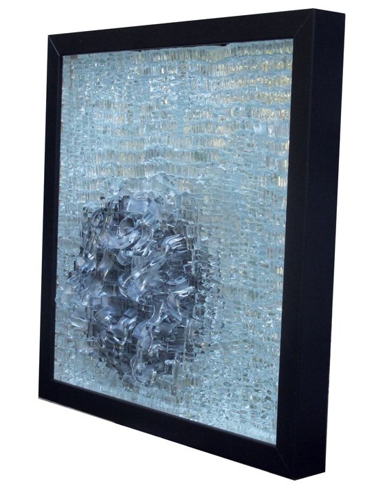 Core - Glass relief panel - original work