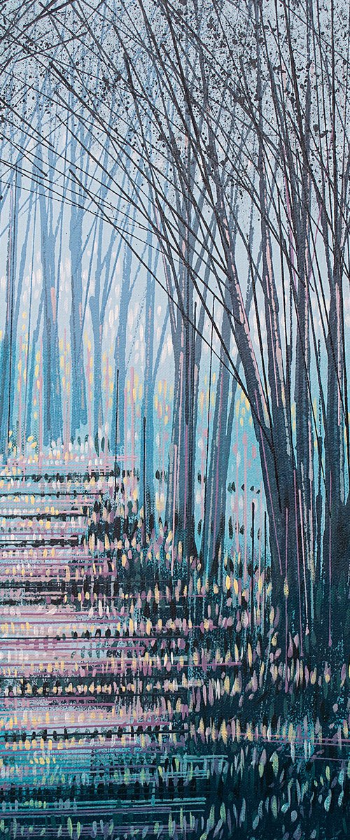 Trees At Twilight by Marc Todd