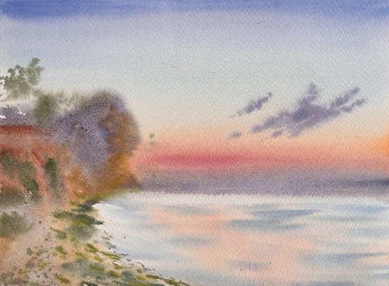 Morning sky Colorful Sunrise