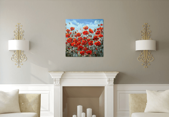 Poppy flowers