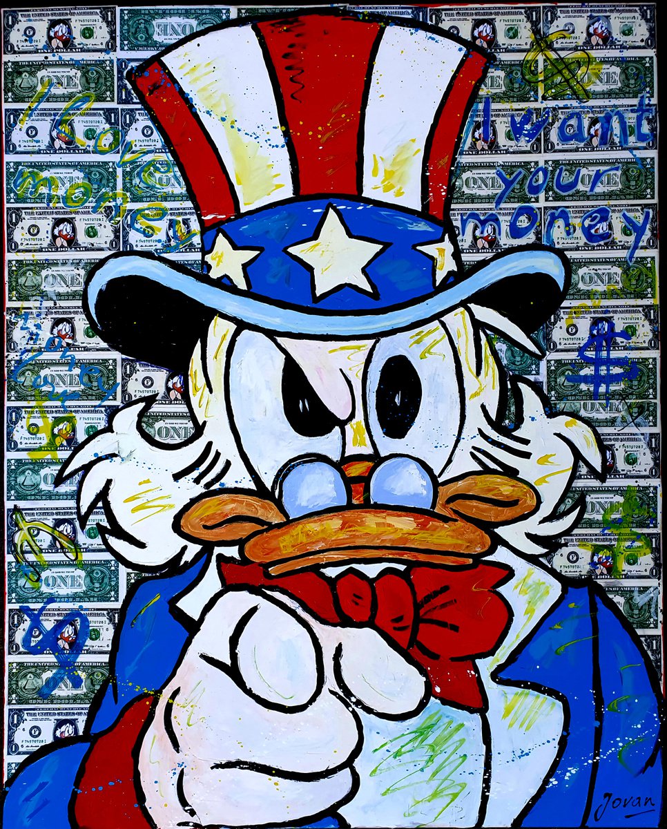 Uncle Scrooge , I want your money by Jovan Srijemac