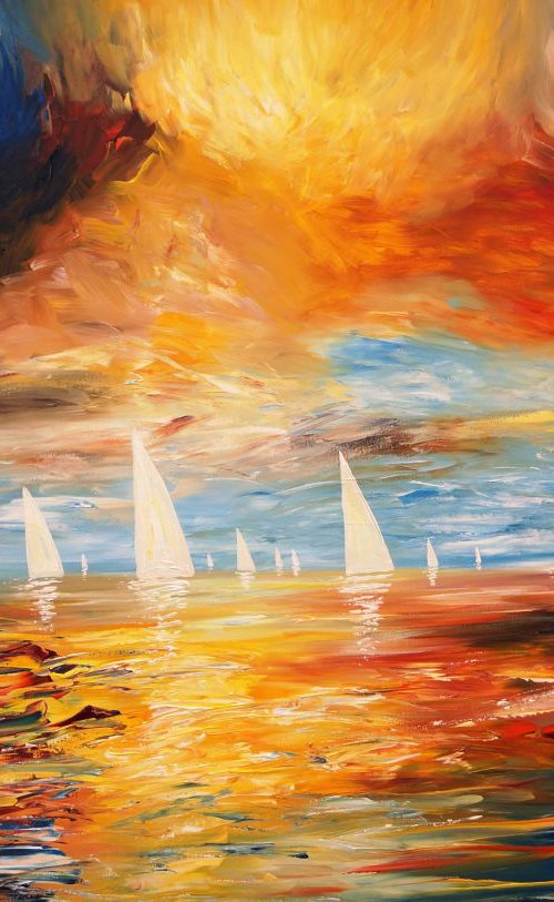 Sunny Sailing Regatta XL 1 by Peter Nottrott
