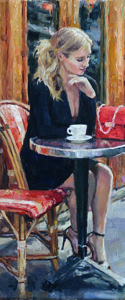 Café, street #6 by Vachagan Manukyan