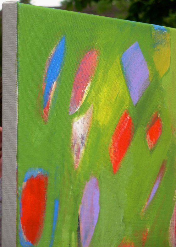 Abstract Still Life with Tulips