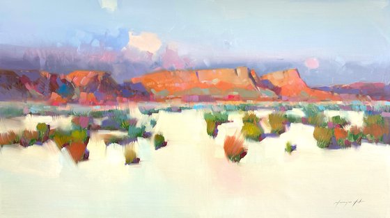 Sedona View, Original oil painting, Handmade artwork, One of a kind