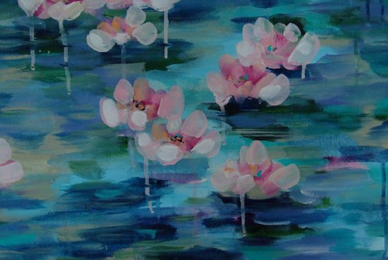Lilies on the Pond - 28