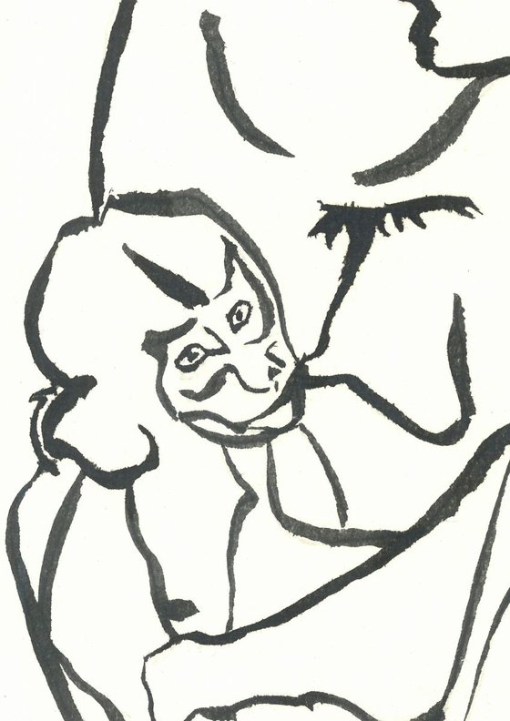 Monkey I Animal Drawing
