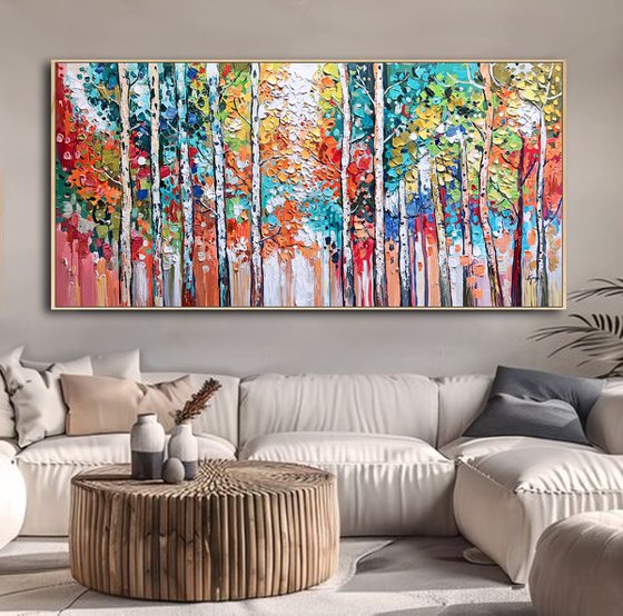 Birches Tapestry