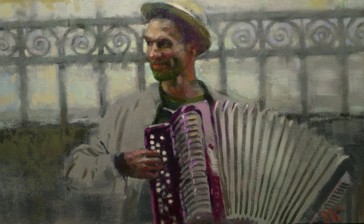Street Musician by Vygandas Doveika