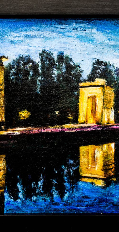 Templo de Debod Madrid by Vera Gavina