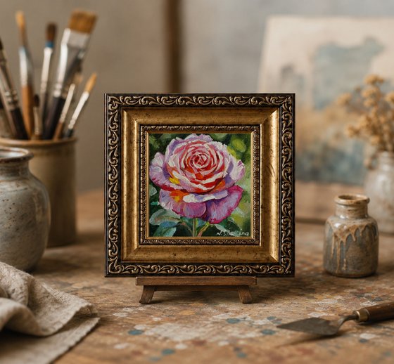 Pink Rose Miniature
