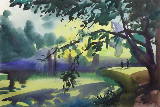 Walking in the park