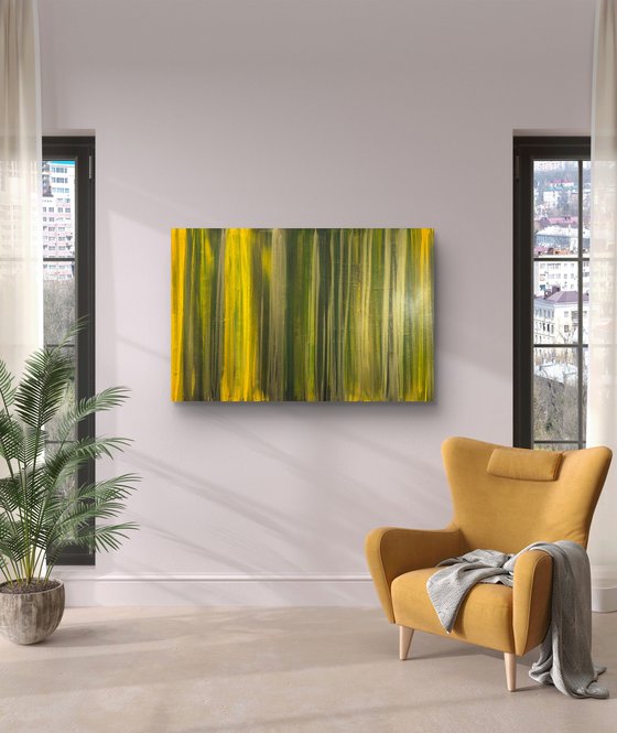 Echoes of Fire 80x120x2 cm