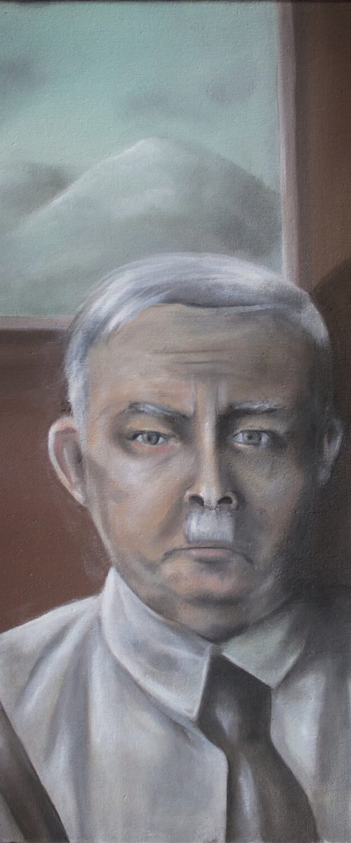 Anthony Albanese as Hitler by Vanessa Stefanova