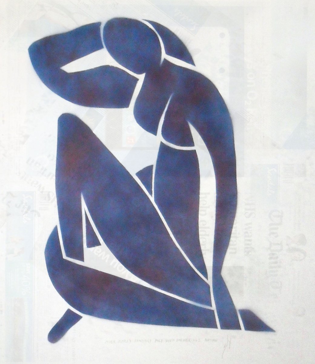 Urban And Pop Painting , Other No. 2 Matisse (U). By Juan Sly, 23 X 28, Artwork For Sale On Artfinder