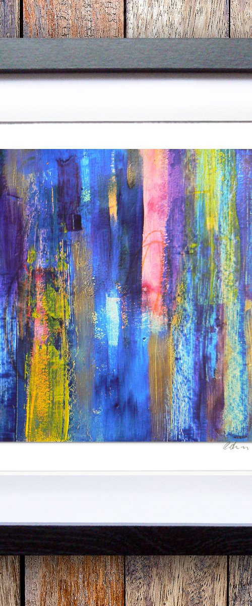 Framed abstract #3 by Carolynne Coulson