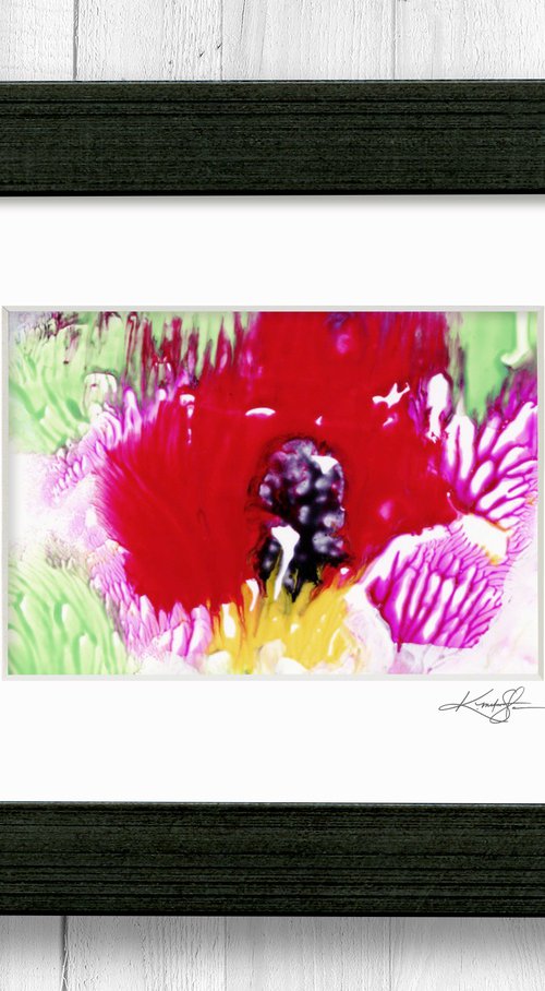 Blooming Magic 165 - Abstract Floral Painting by Kathy Morton Stanion by Kathy Morton Stanion