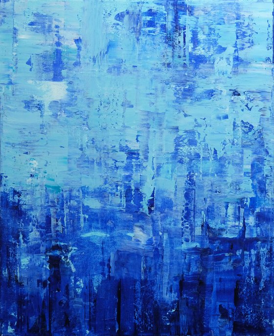 Composition in Blue