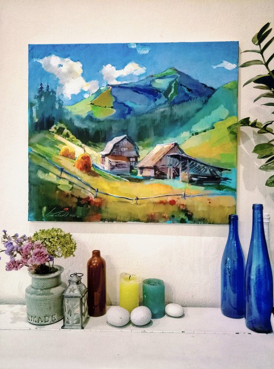 Summer in the mountains