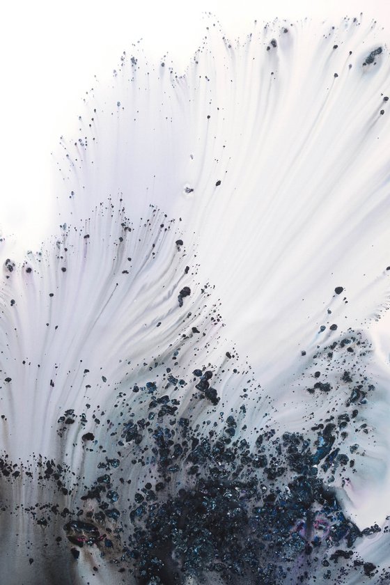Nature 189 — Abstract Indigo Surge
