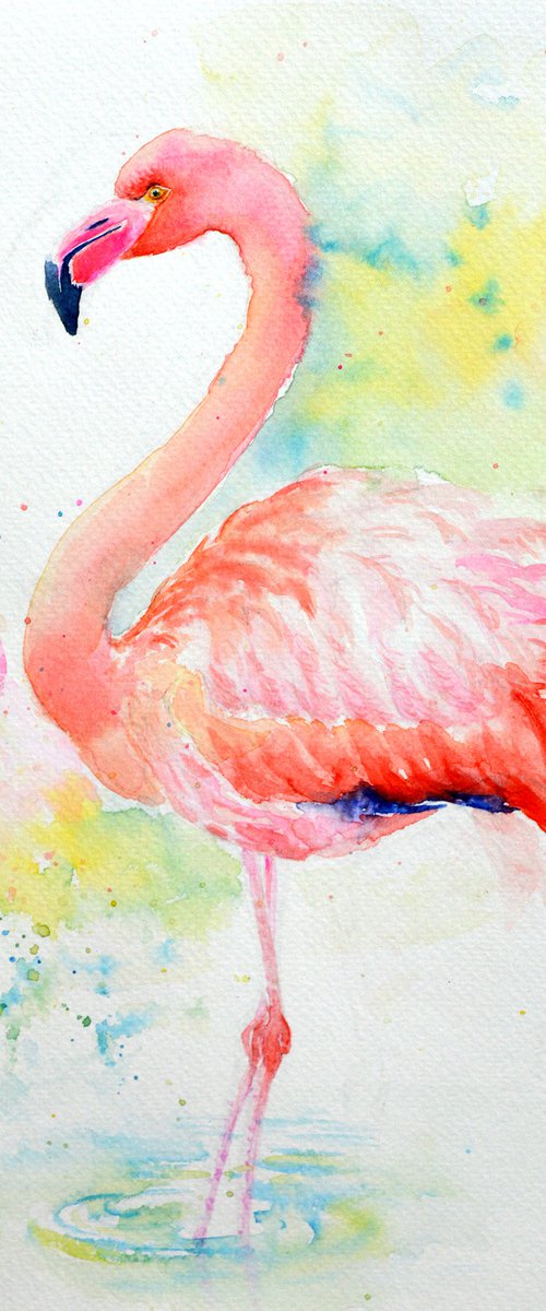 Flamingo (ii) by Neha Soni