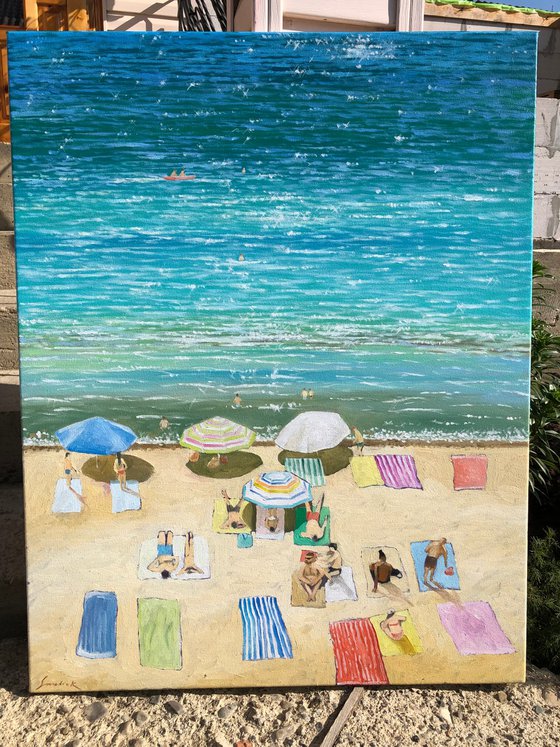 Lazy day on the beach