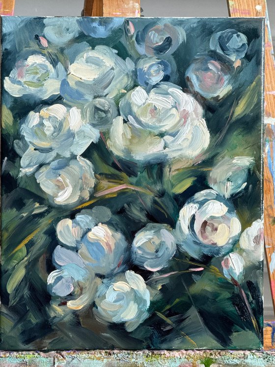 White roses