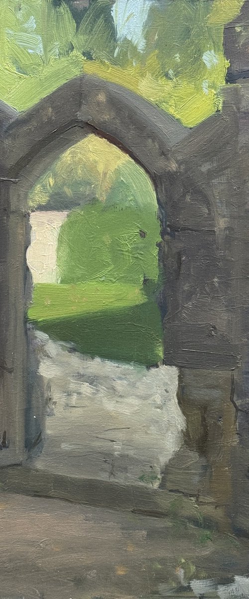 The Old Door, Minster Lovell by Alex James Long