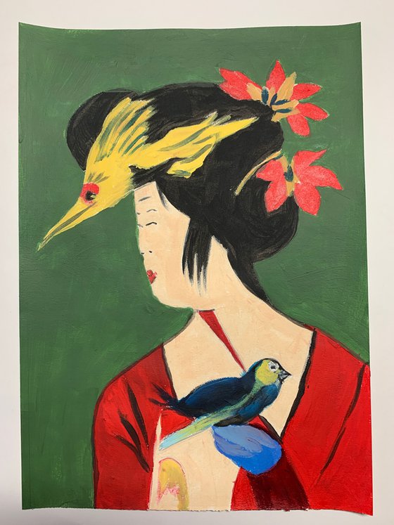 Japanese beauty. Geisha. #8