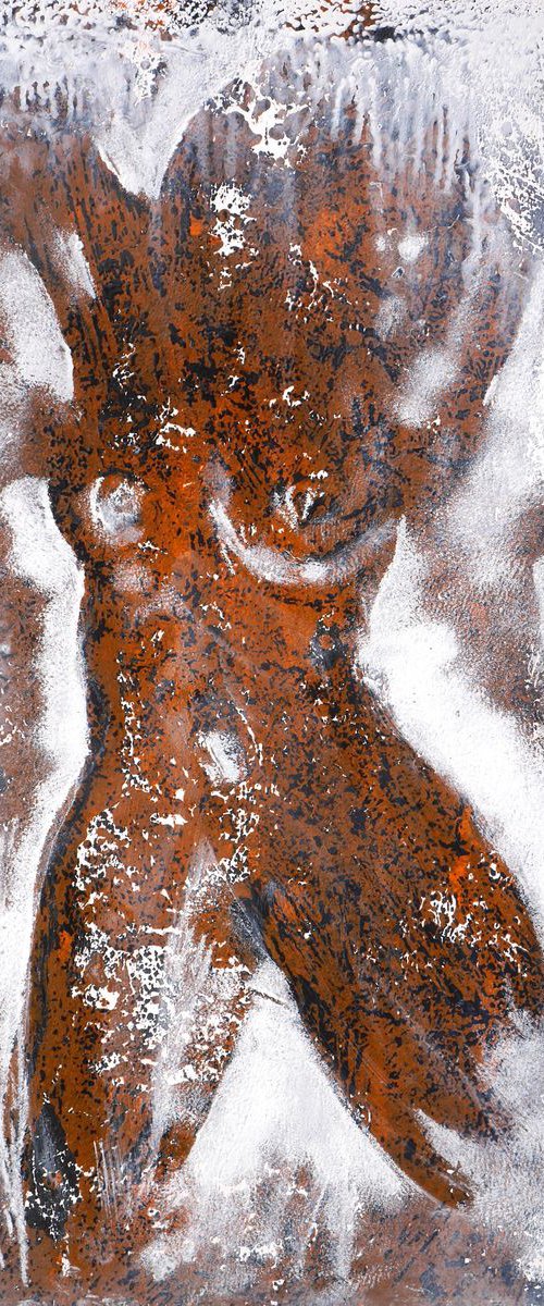 Nude monotype # 9 by Vitaliy Koriakin