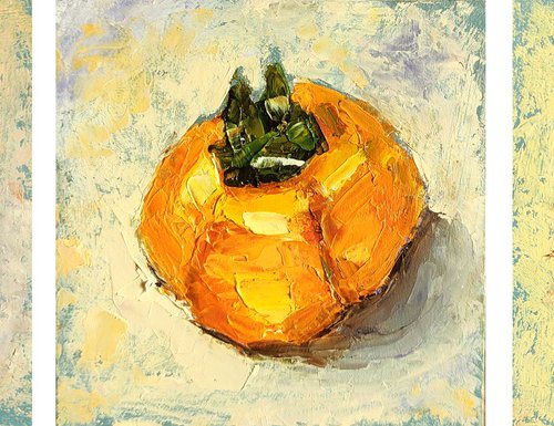 Pomegranate Persimmon Tomato by Yulia Berseneva