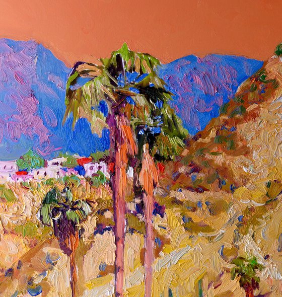 Landscape with Two Palms, Hollywood