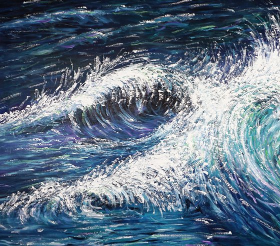 Seascape Breaking Waves XL 5