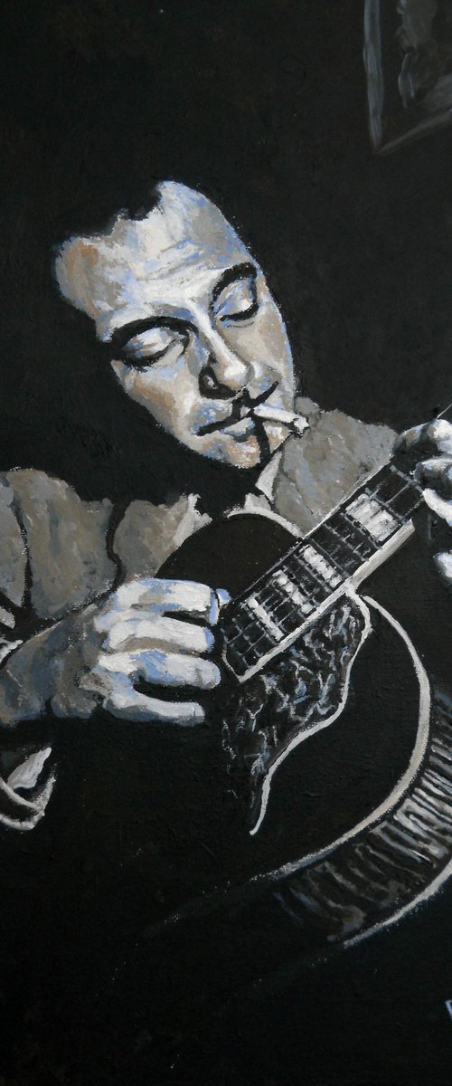 'Django Reinhardt by R J Burgon