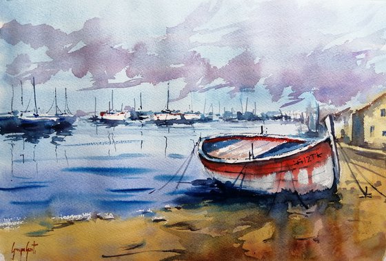 stranded boat 23