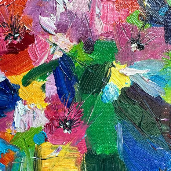 Vivid Floral World